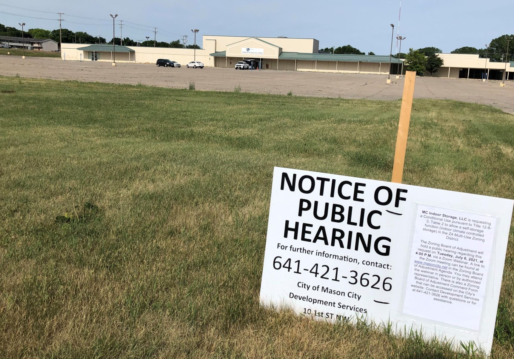Mason City South End- South Federal storage facility